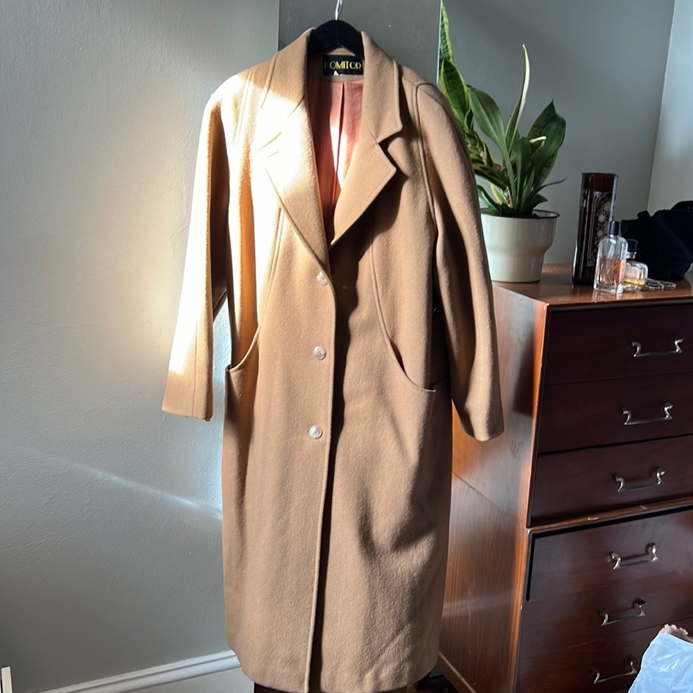 Vintage Komitor Wool Overcoat